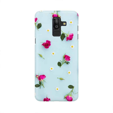 Floral Background Mobile Cover For Samsung J8