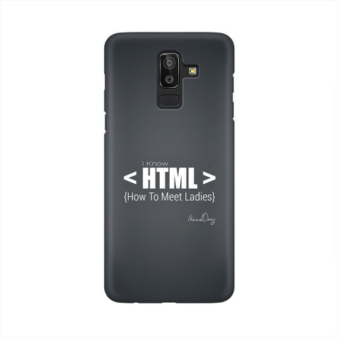 HTML Mobile Cover For Samsung J8