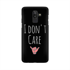 I Don't Care Mobile Cover For Samsung J8