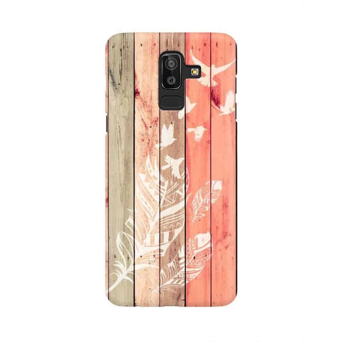 Wood Style Mobile Cover For Samsung J8