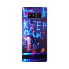 Keep Calm And EDM Mobile Cover For Samsung Note 8