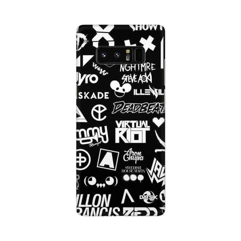 EDM Lover's Mobile Cover For Samsung Note 8