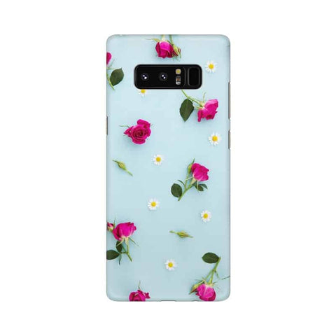 Floral Background Mobile Cover For Samsung Note 8