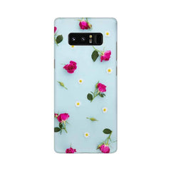 Floral Background Mobile Cover For Samsung Note 8