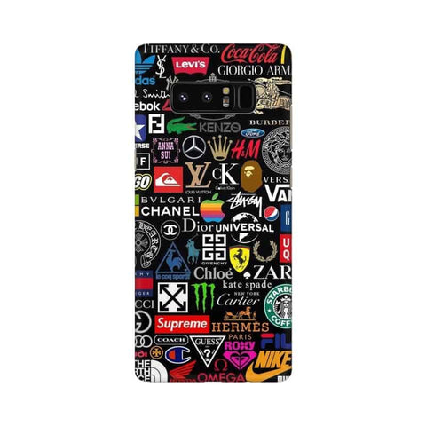 Brands Logo's Mobile Cover For Samsung Note 9