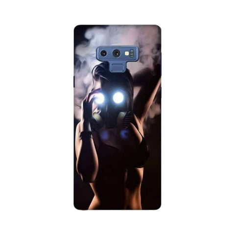 Gas Mask Girl Mobile Cover For Samsung Note 9
