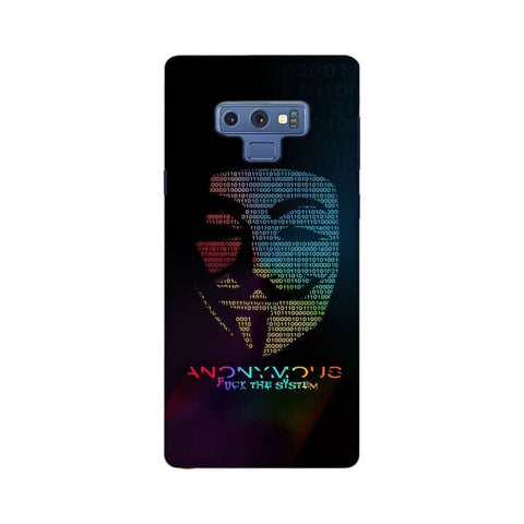 Anon Hackers Mobile Cover For Samsung Note 9