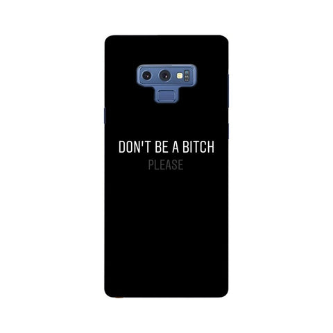 Don't be a Bitch Please Mobile Cover For Samsung On 5
