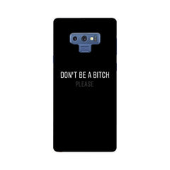 Don't be a Bitch Please Mobile Cover For Samsung On 5