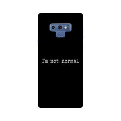 I'm not Normal Mobile Cover For Samsung On 5