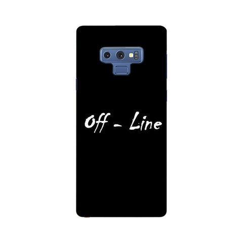off-Line Wallpaper Mobile Cover For Samsung Note 9