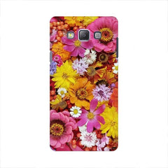 Colorful Flowers Background Mobile Cover For Samsung On 5 pro
