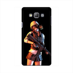 Mask Girl Mobile Cover For Samsung On 5