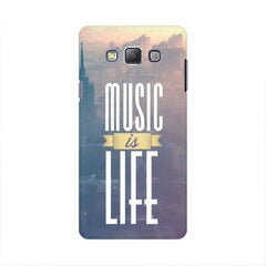 Music is Life Mobile Cover For Samsung On 7