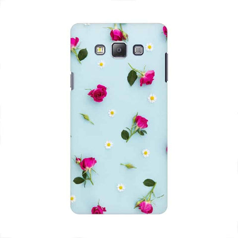 Floral Background Mobile Cover For Samsung On 7
