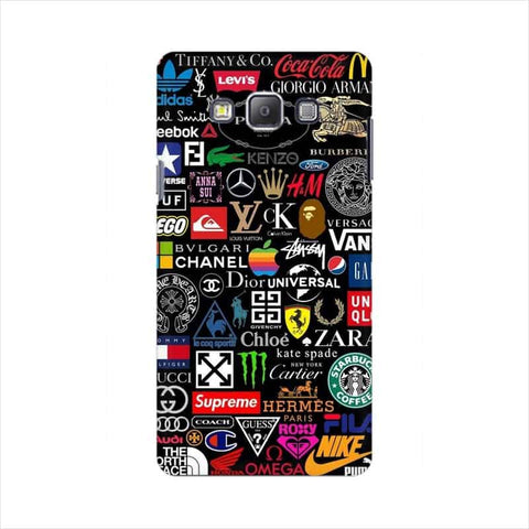 Brands Logo's Mobile Cover For Samsung S7