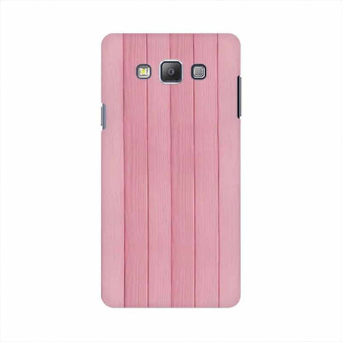 Pink Wood Mobile Cover For Samsung On 7