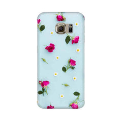 Floral Background Mobile Cover For Samsung S7 Edge