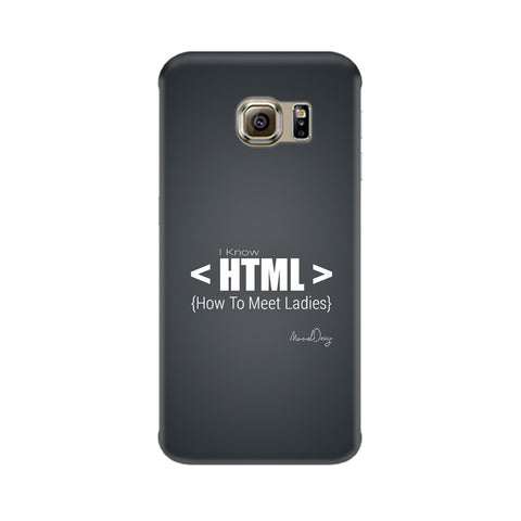 HTML Mobile Cover For Samsung S7 Edge