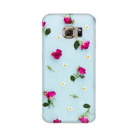 Floral Background Mobile Cover For Samsung S7