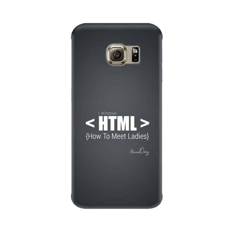 HTML Mobile Cover For Samsung S7