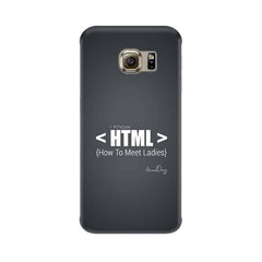 HTML Mobile Cover For Samsung S7