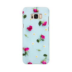 Floral Background Mobile Cover For Samsung S8 Plus