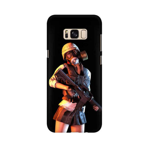 Mask Girl Mobile Cover For Samsung S8 Plus