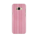 Pink Wood Mobile Cover For Samsung S8 Plus