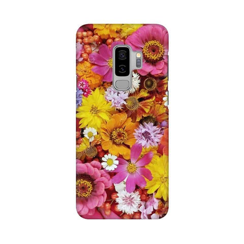 Colorful Flowers Background Mobile Cover For Samsung S9+