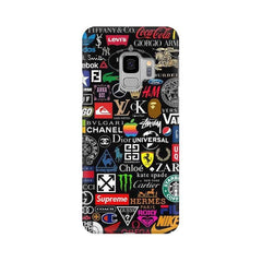 Brands Logo's Mobile Cover For Samsung S9 Plus