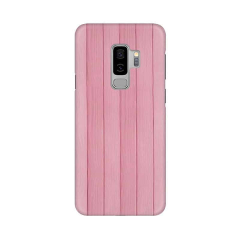 Pink Wood Mobile Cover For Samsung S9 Plus