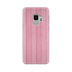 Pink Wood Mobile Cover For Samsung S9