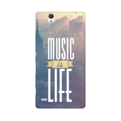 Music is Life Mobile Cover For Sony Xperia C4