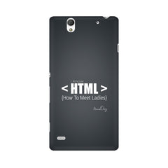 HTML Mobile Cover For Sony Xperia C4