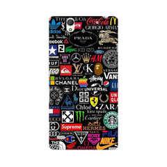 Brands Logo's Mobile Cover For Sony Xperia C5