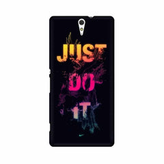Just Do it Mobile Cover For Sony Xperia C5
