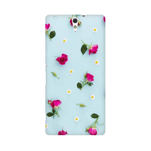 Floral Background Mobile Cover For Sony Xperia C5