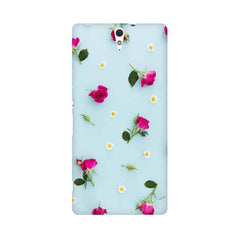 Floral Background Mobile Cover For Sony Xperia C5