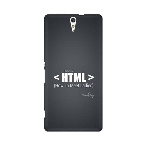 HTML Mobile Cover For Sony Xperia C5