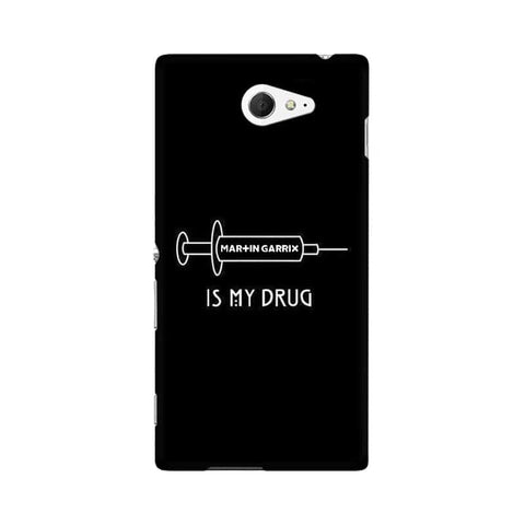 Music is My Drug Mobile Cover For Sony Xperia M2 S50h