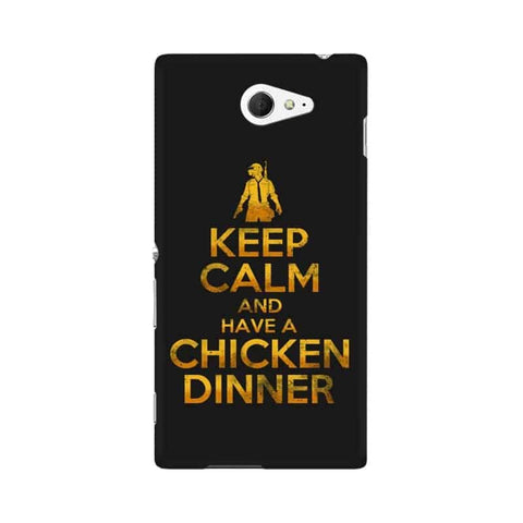 Keep Calm and Carry On Mobile Cover For Sony Xperia M2 S50h