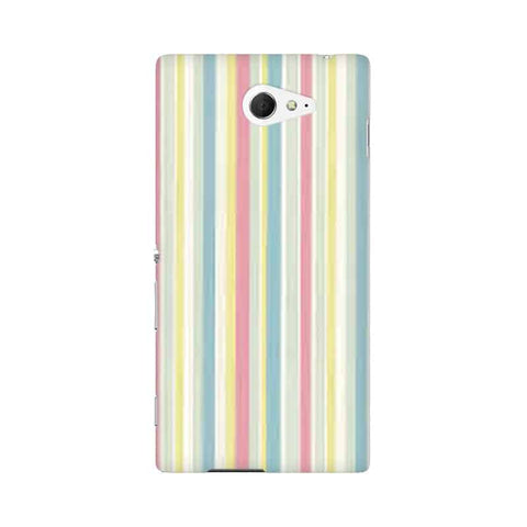 Pastel Lines Mobile Cover For Sony Xperia M2 S50h