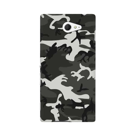 Army Mobile Cover For Sony Xperia M2 S50h