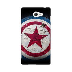 Captain America Mobile Cover For Sony Xperia M2 S50h
