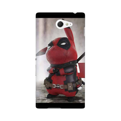 Red Pikachu Mobile Cover For Sony Xperia M2 S50h