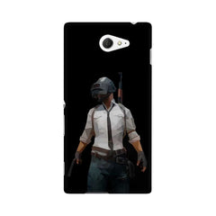 PUBG Printed Mobile Cover For Sony Xperia M2 S50h