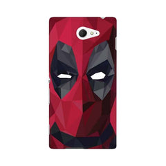 Deadpool Wallpaper Mobile Cover For Sony Xperia M2 S50h