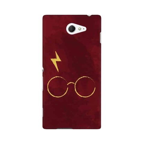 Symbols of Harry Potter Mobile Cover For Sony Xperia M2 S50h