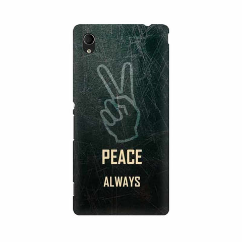 Always Peace Mobile Cover For Sony Xperia M4 Aqua